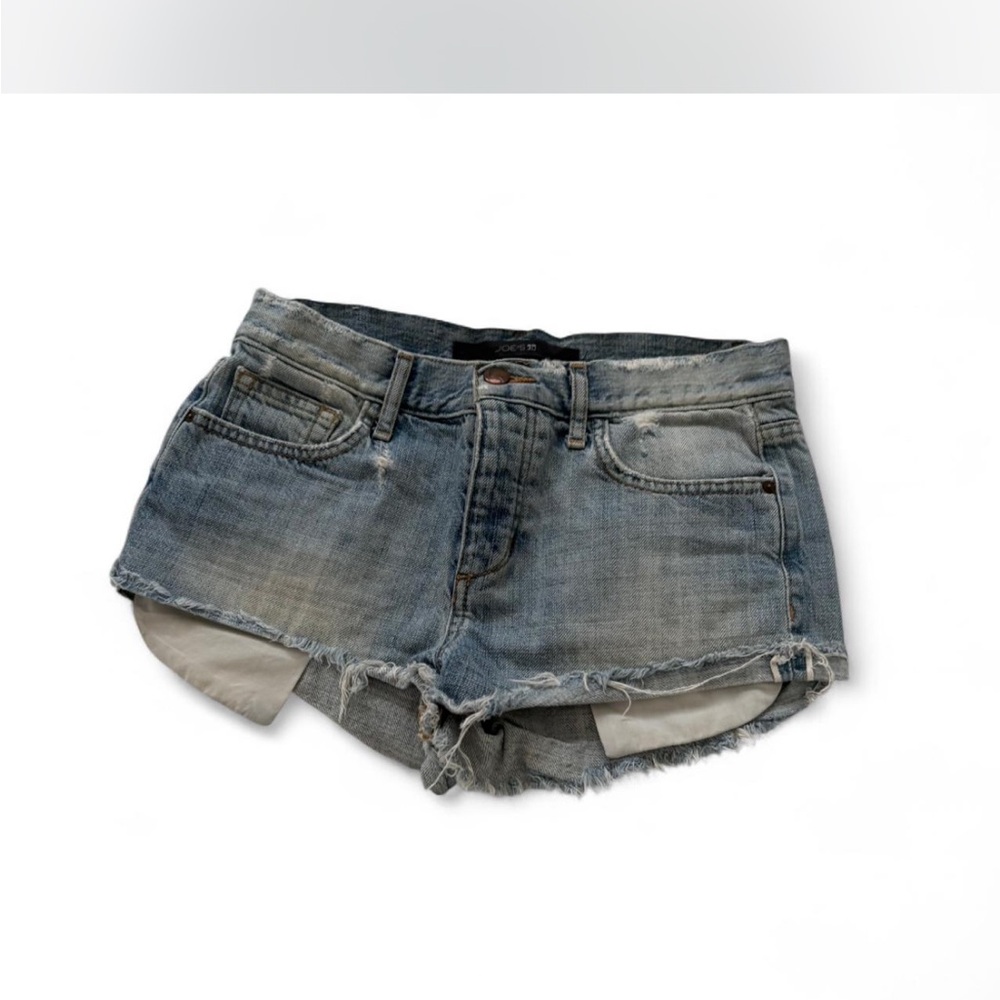 Joe's Jeans Distressed Blue Jean Shorts